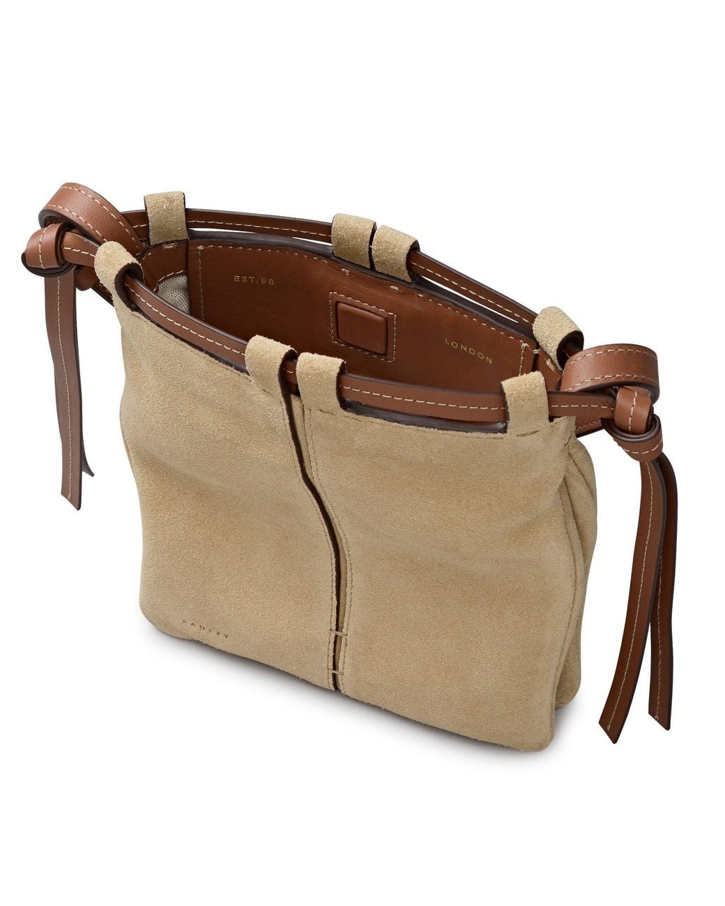 Radley Metallic The Connaught Small Open Top Cross Body