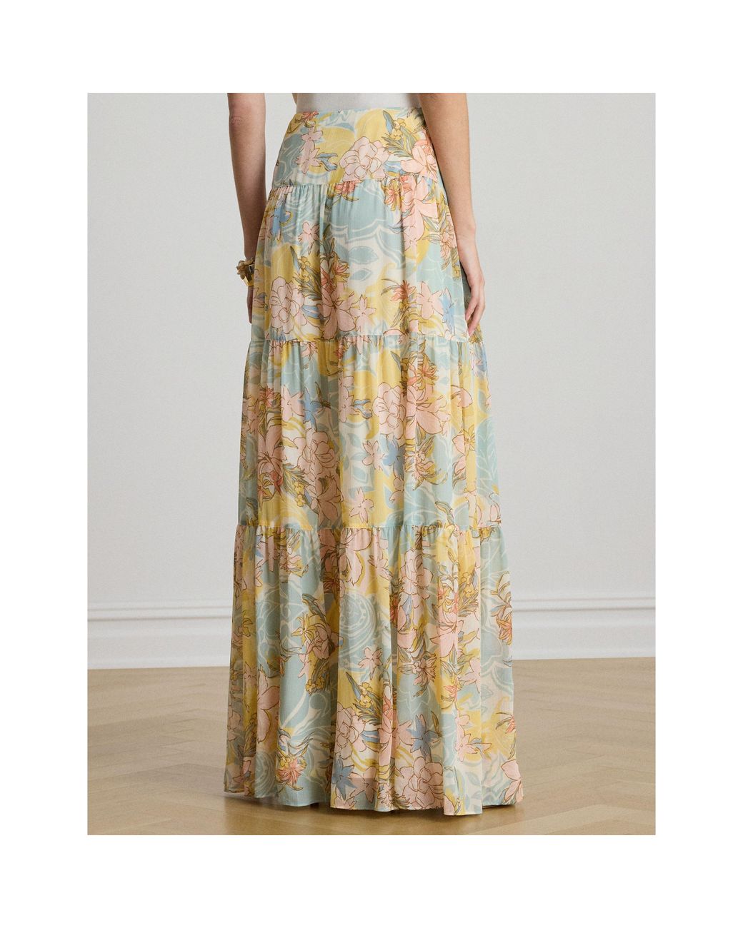 Ralph Lauren Metallic Maxi Skirt
