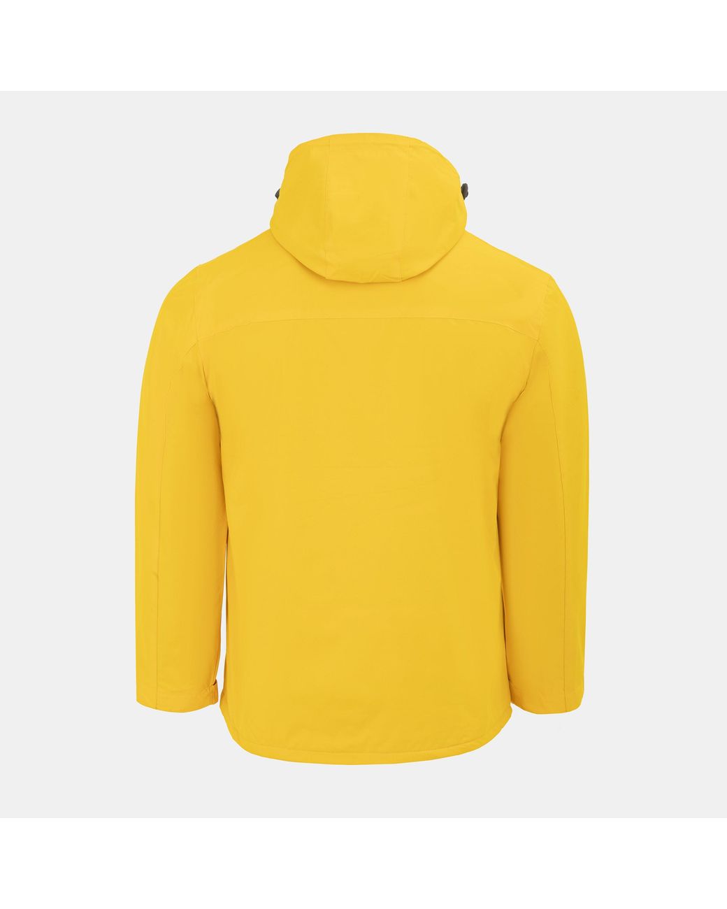 Gelert Yellow Fleece Lined Windproof Detachable Hood Parka for men