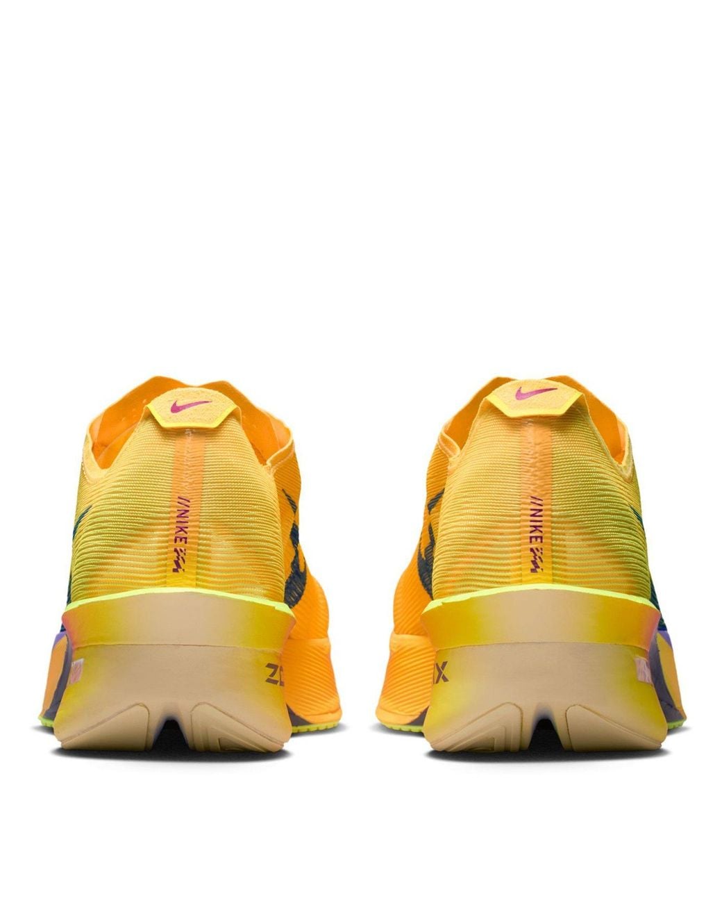 Nike Yellow Vaporfly 4 Running Shoes for men