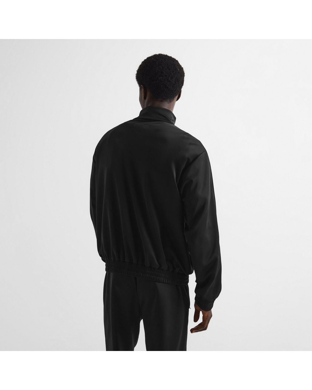 MM6 by Maison Margiela Black Numbers Tracksuit Top for men