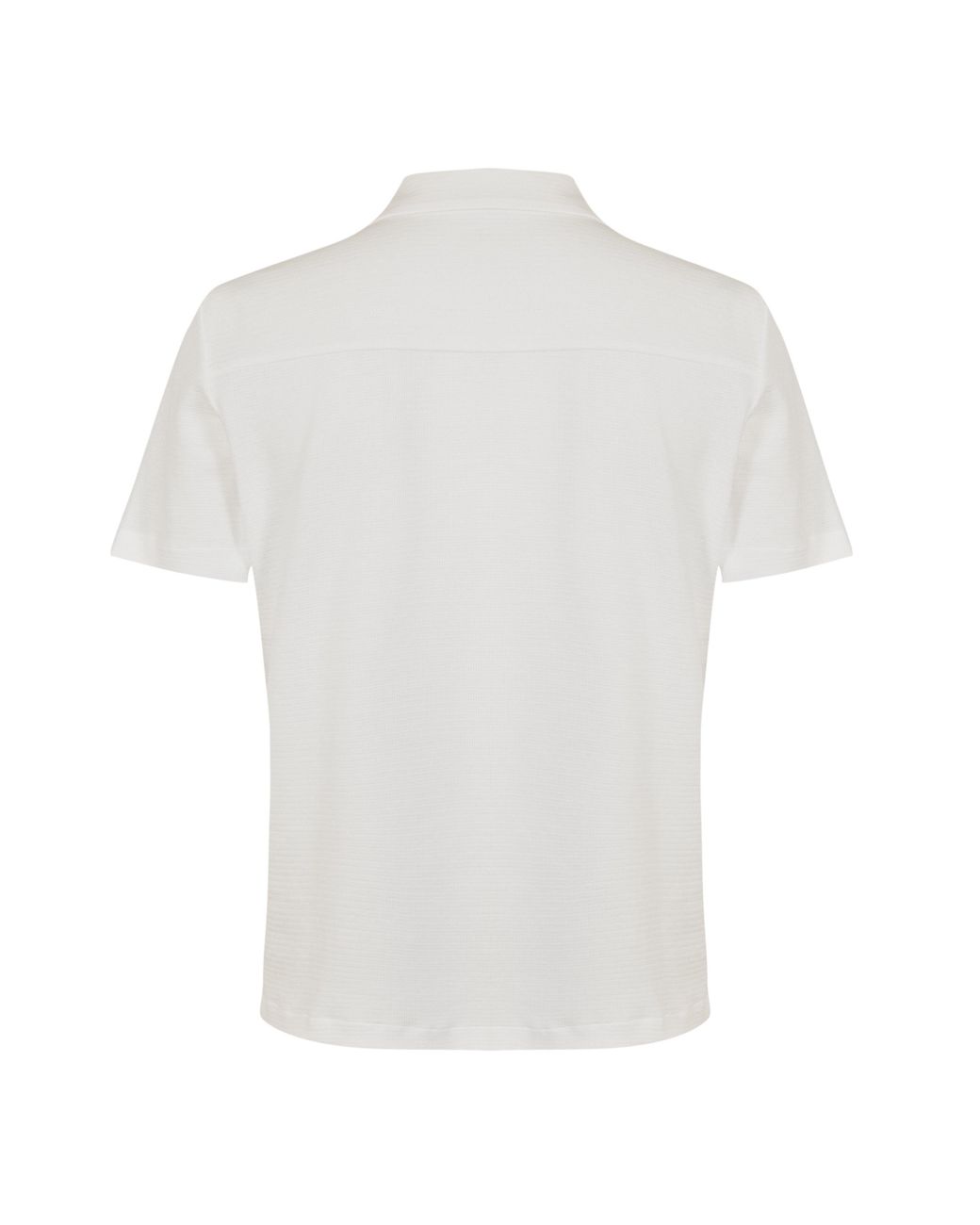 Boss White Pasini Short Sleeve Collared Shirt With Contrast Trim for men