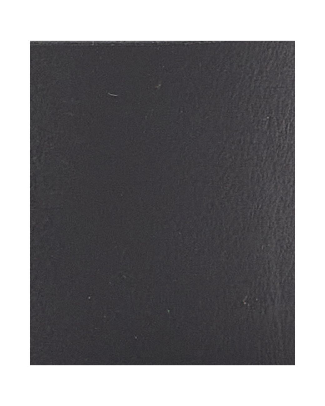 Barbour Black Matte Leather Belt for men
