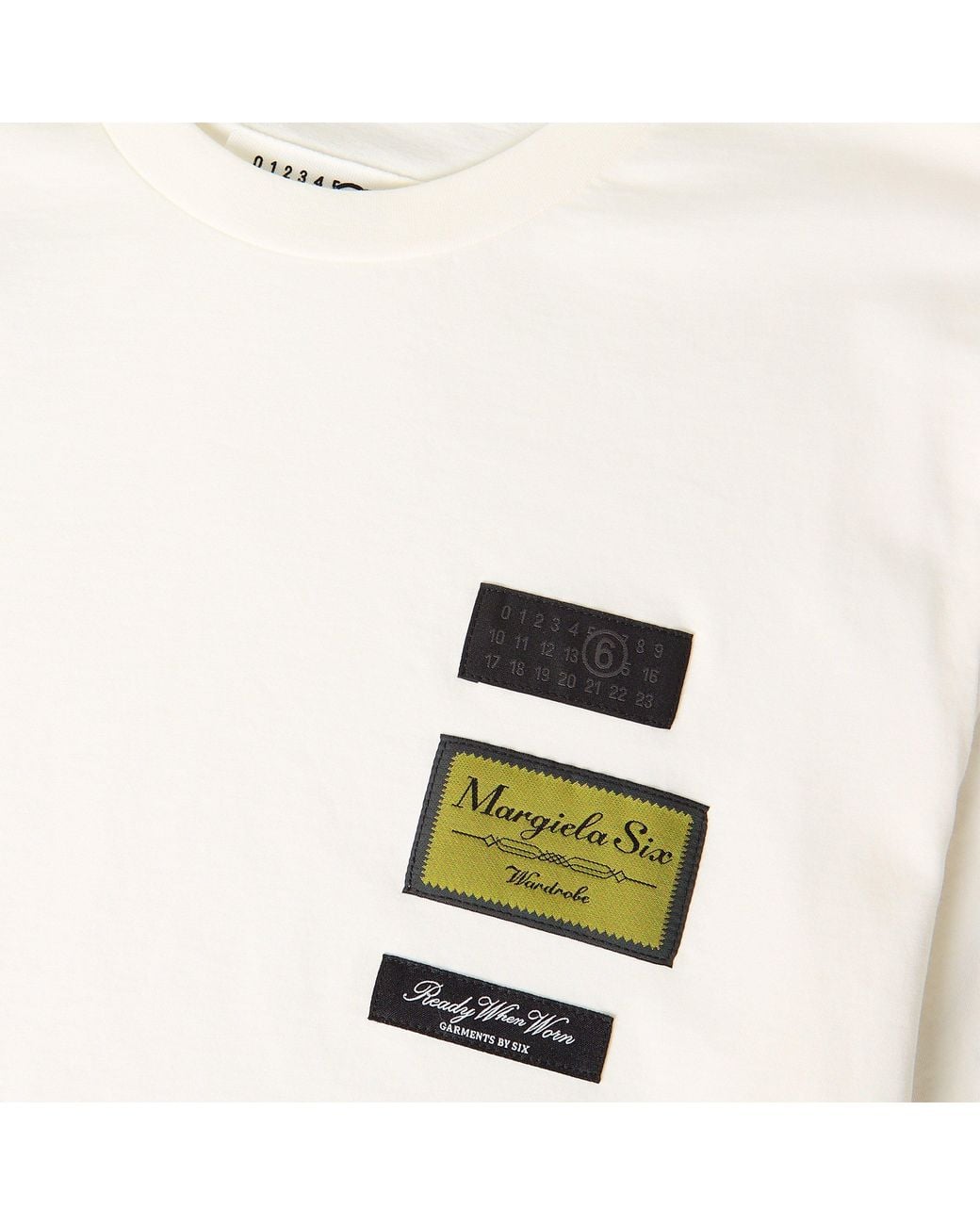 MM6 by Maison Margiela White Label T-Shirt for men