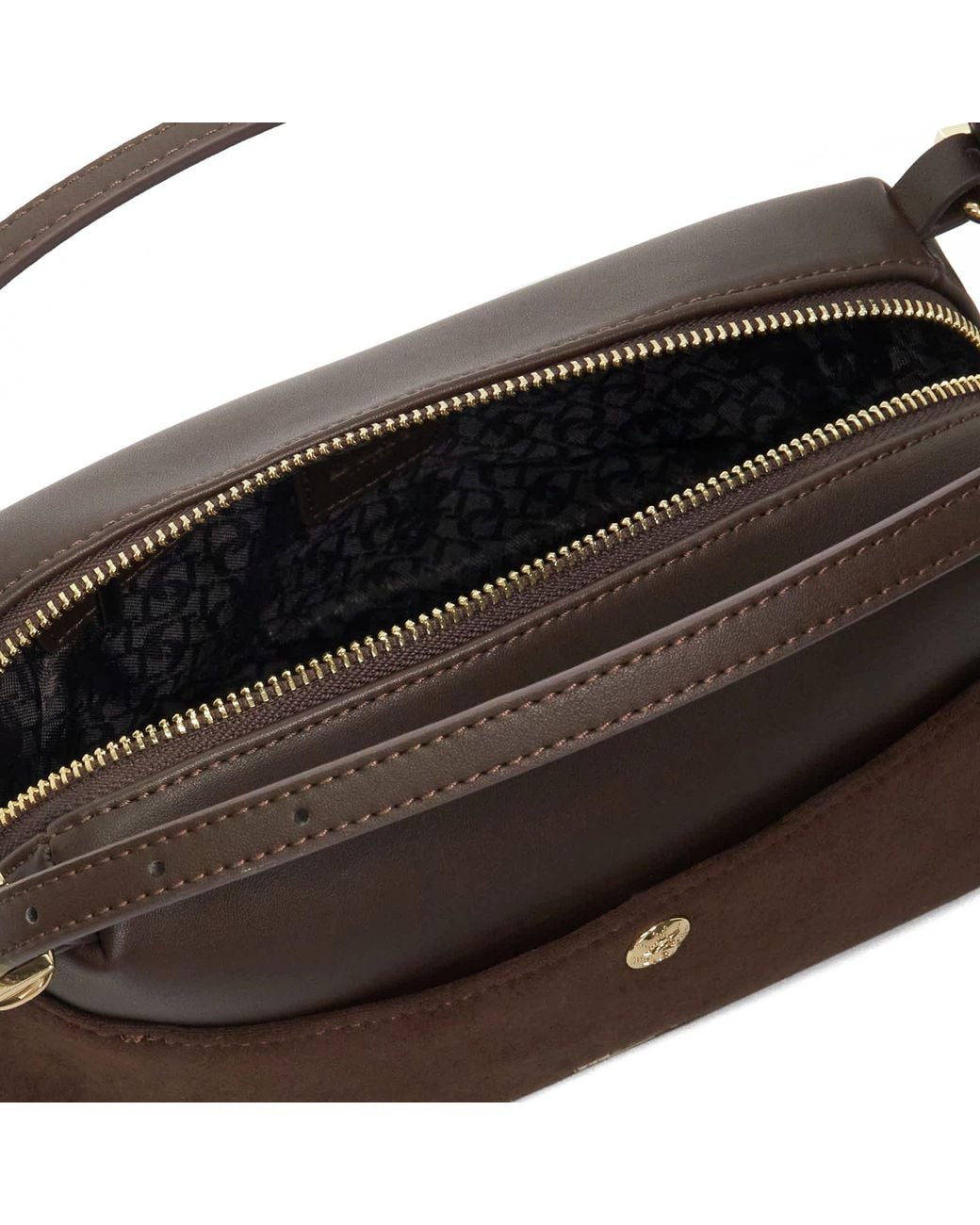 Dune Brown Duxberry Top-Handle Bag
