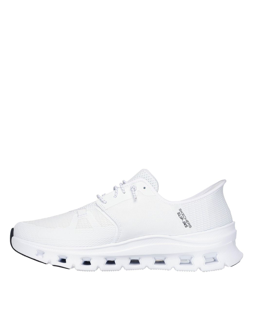 Skechers White Glide-Step Pro Slip On Trainers for men