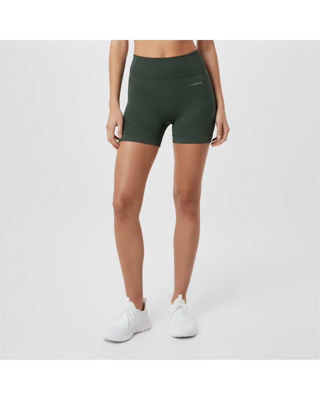 Usa Pro Blue Seamless 3 Inch Shorts
