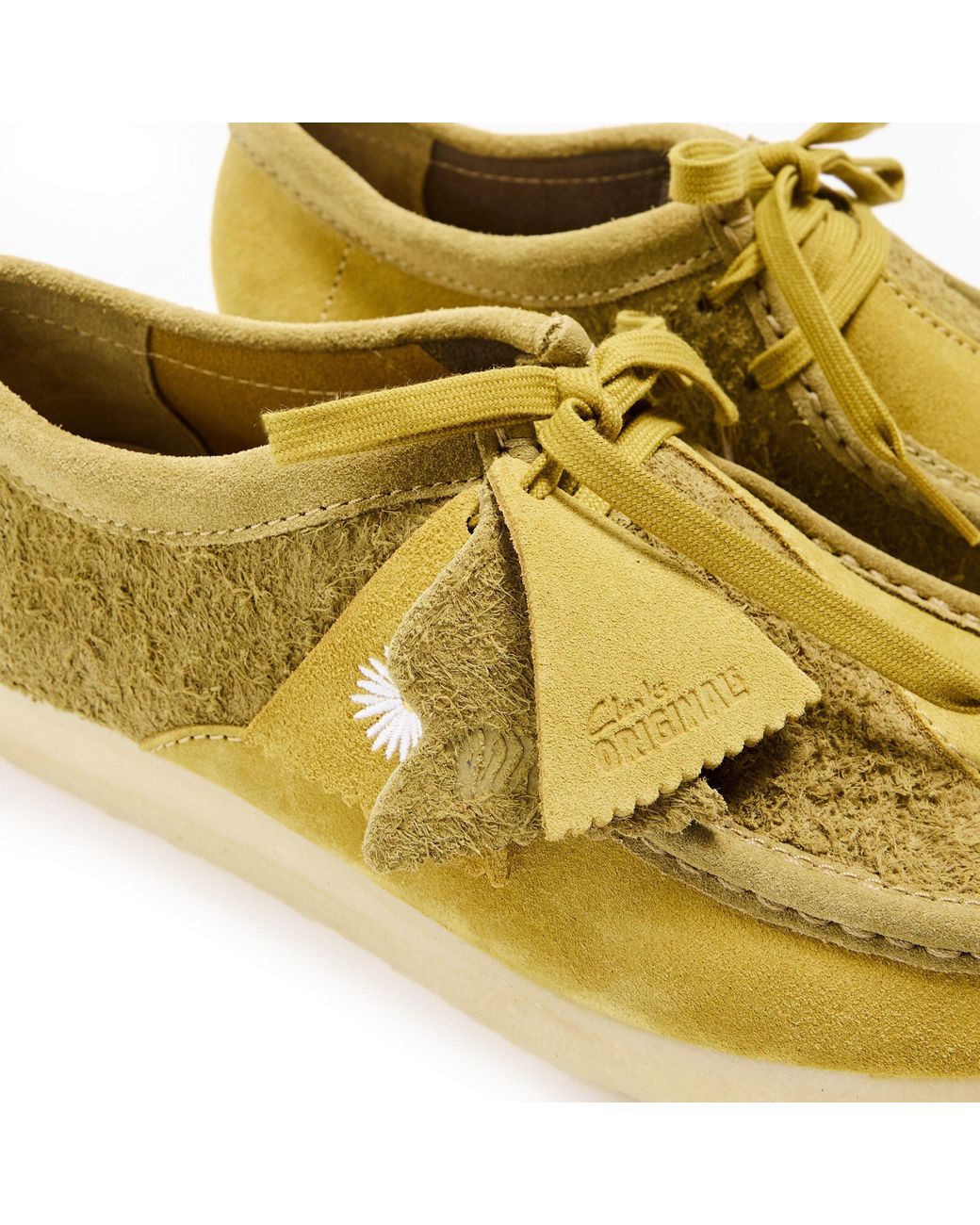 Clarks Yellow Wallabee Boat Shoes for men