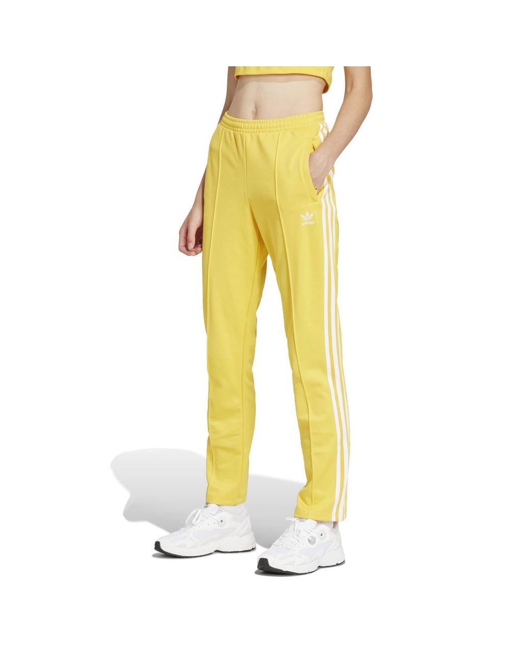 Adidas Originals Yellow Montreal Closed Cuff Fleece Joggers