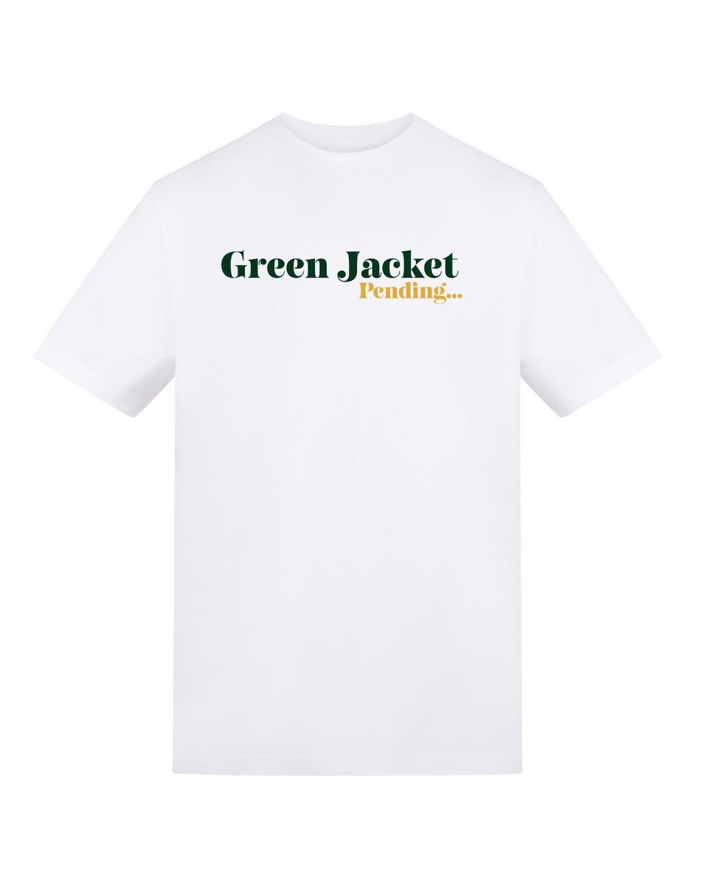 AWD White Adults Printed Golf Tee