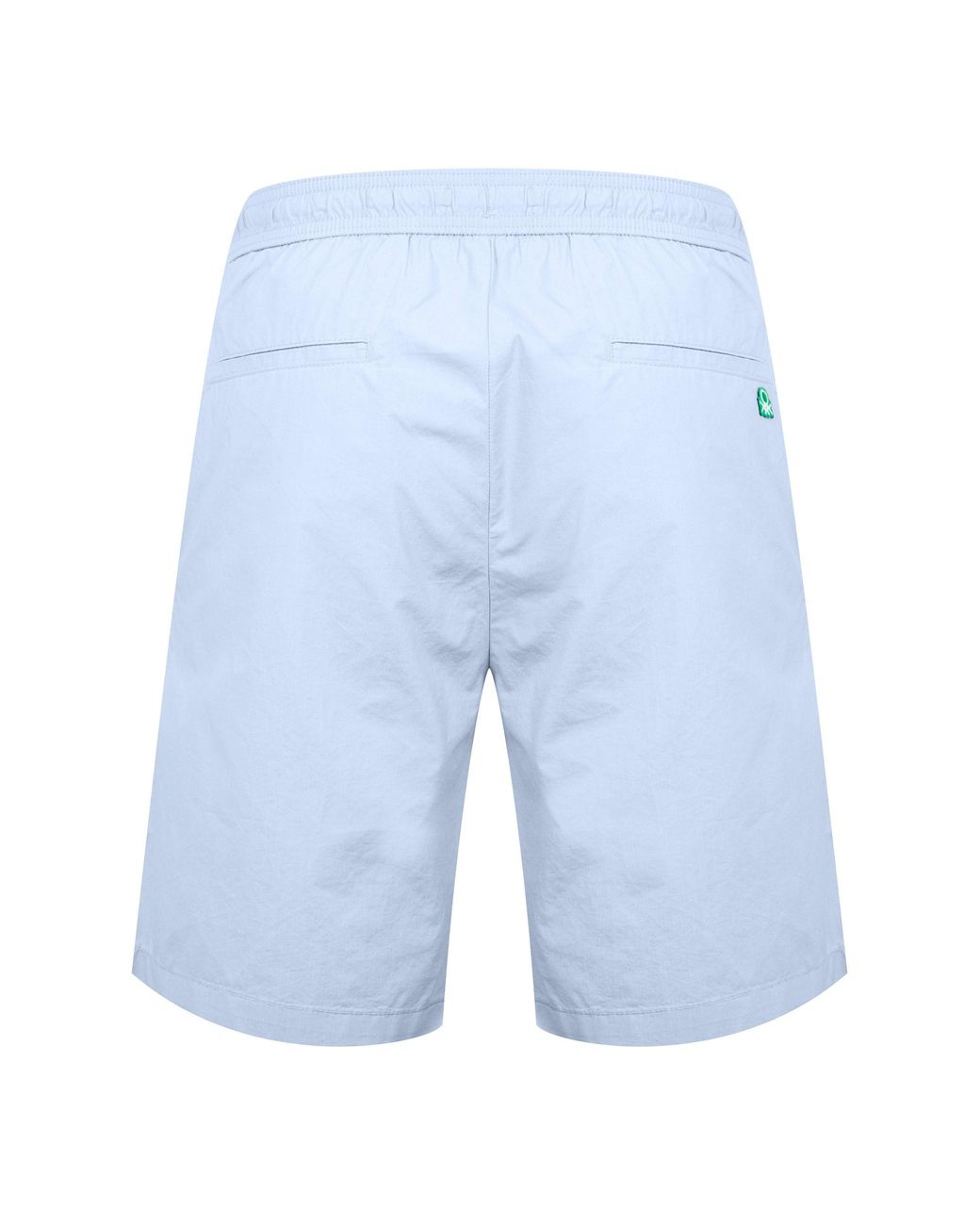 Benetton Blue Woven Tracksuit Shorts for men