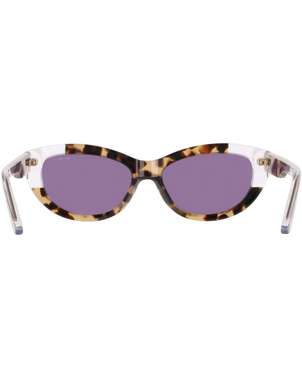 Nike Brown Crescent Fawn Cat Eye Sunglasses