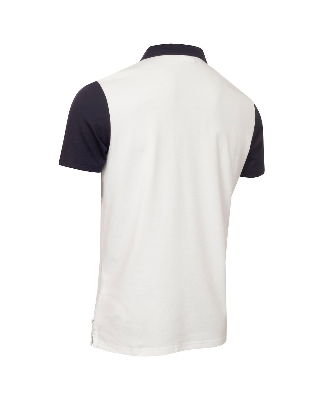 Calvin Klein Blue Jc Block Short Sleeve Performance Polo Shirt for men