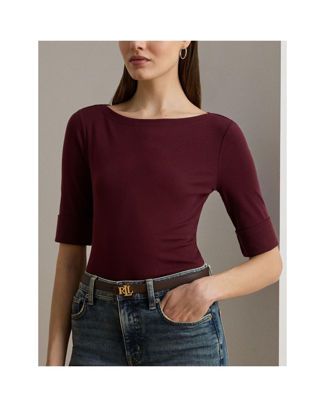 Ralph Lauren Purple Judy T-Shirt