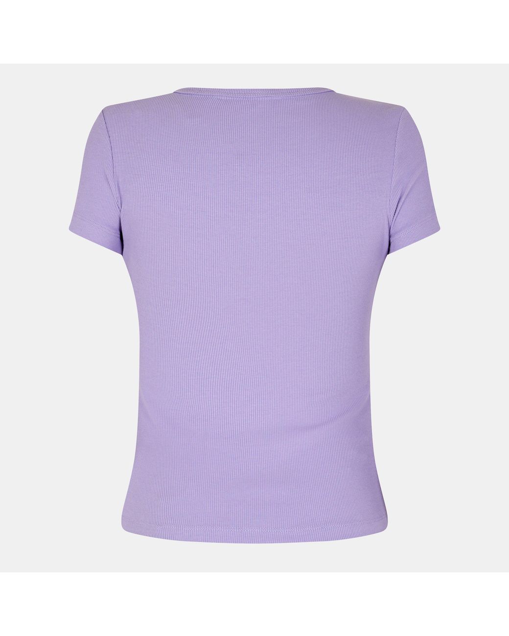 Tommy Hilfiger Purple Tj Badge Rib Regular Fit T-Shirt
