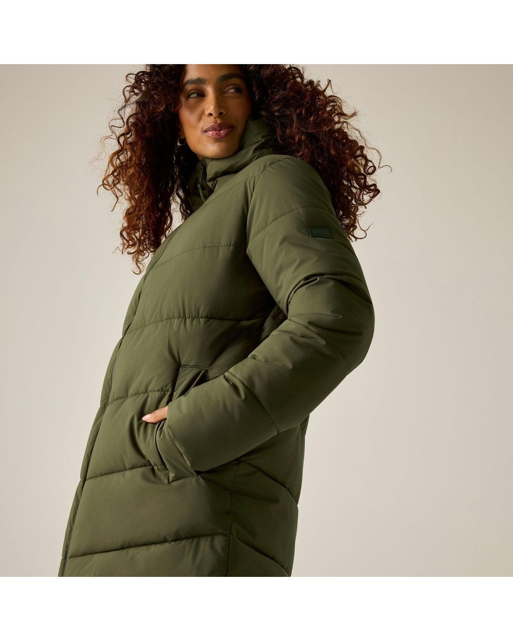 Regatta Green Yasira Waterproof Jacket
