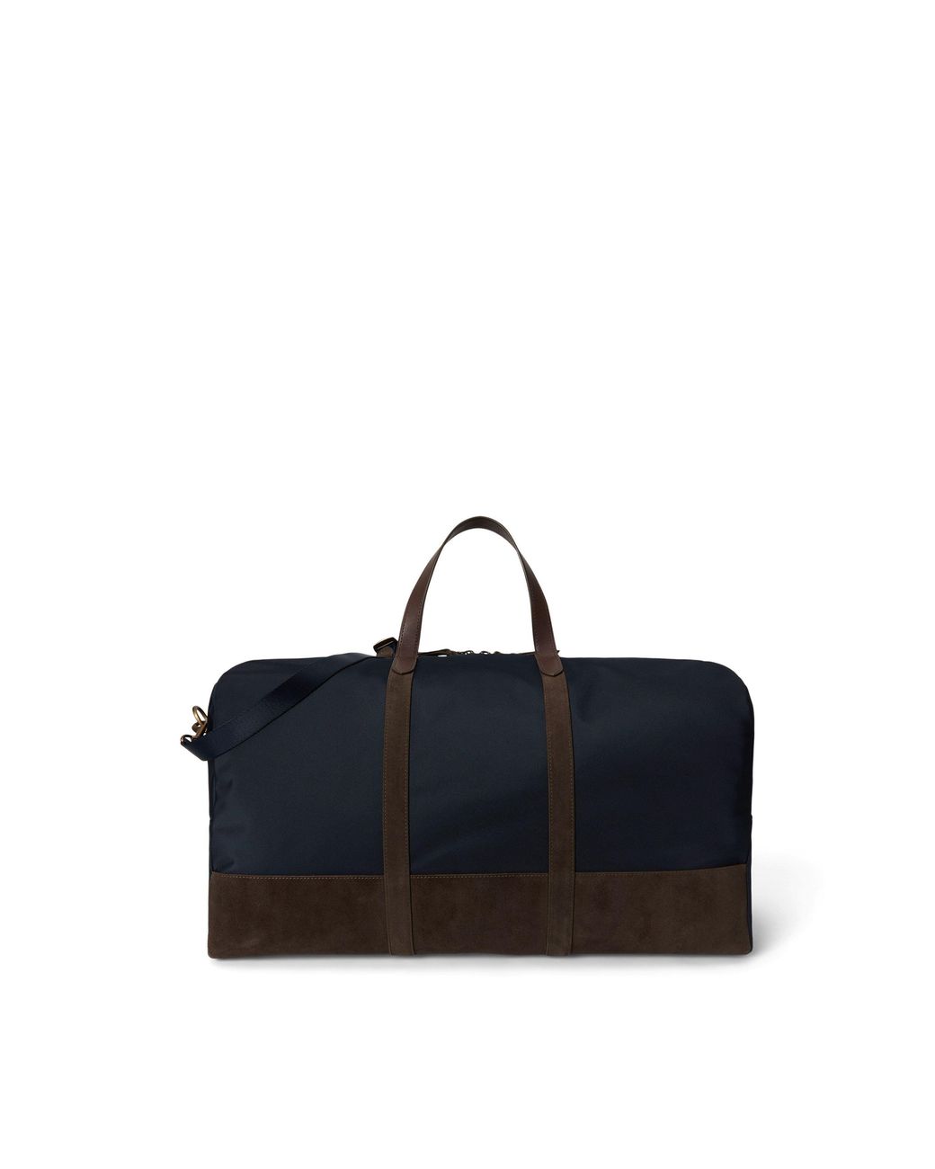 Polo Ralph Lauren Blue Suede Trim Medium Duffel Bag for men