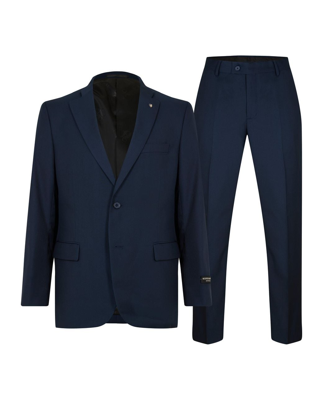 Scotch & Soda Blue Suit for men