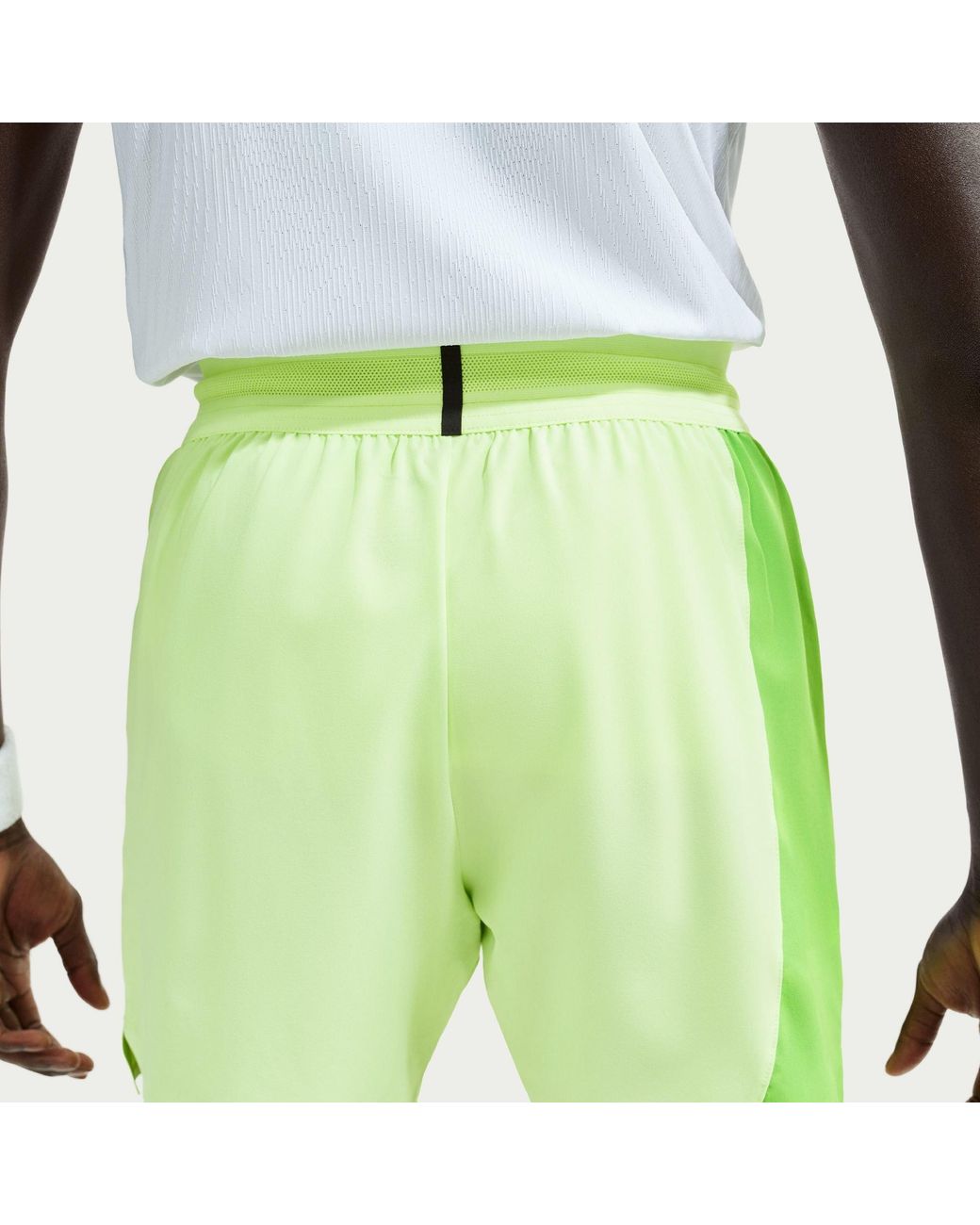 Nike Green Performance Tennis Shorts for men