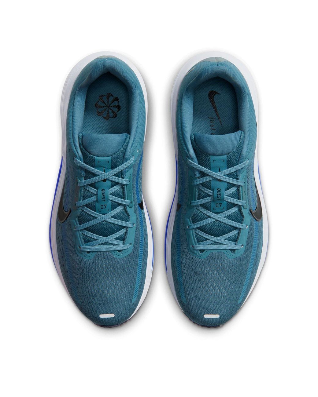 Nike Blue Quest 7 Road Running Shoes for men