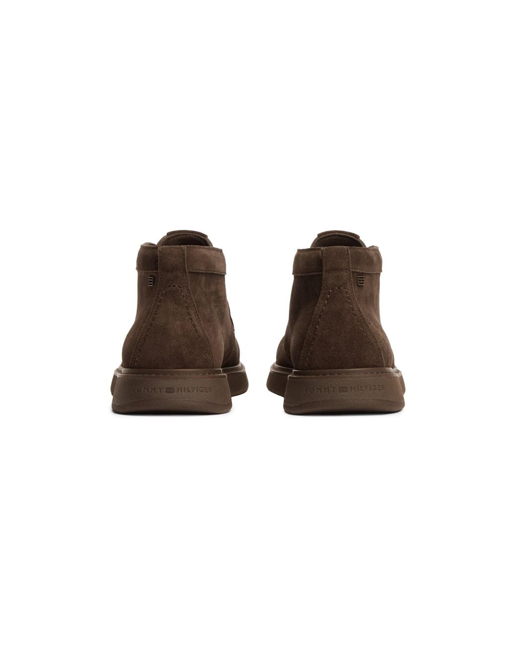 Tommy Hilfiger Brown Comfort Suede Chukka Boots for men
