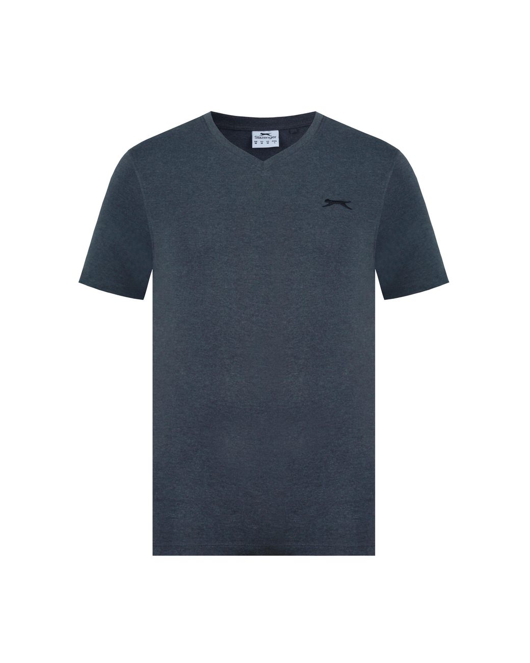 Slazenger 1881 Blue V Neck T Shirt for men