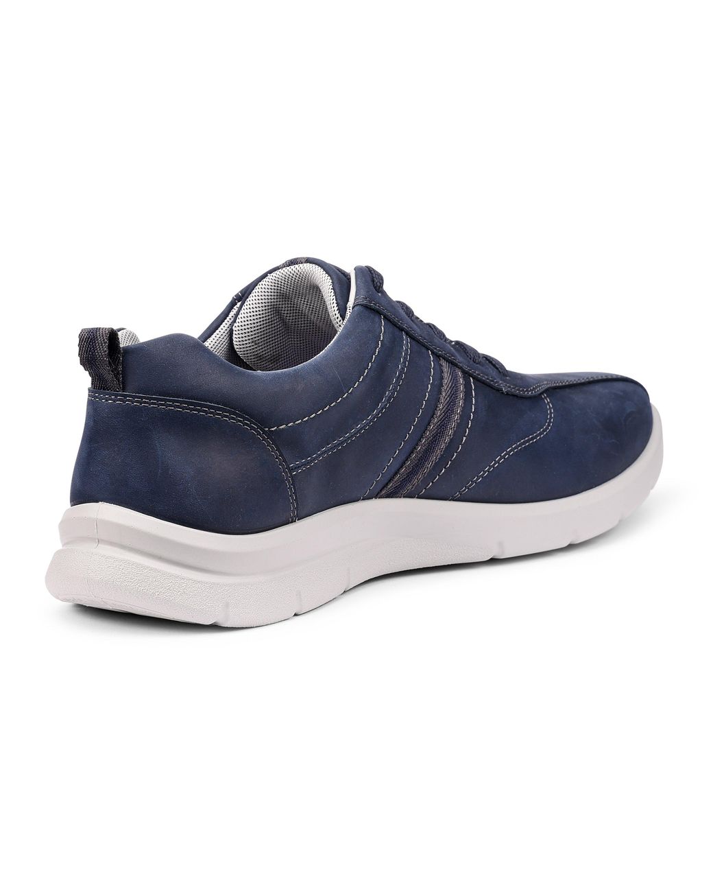 Hotter Blue Division Dual Fit Trainers for men