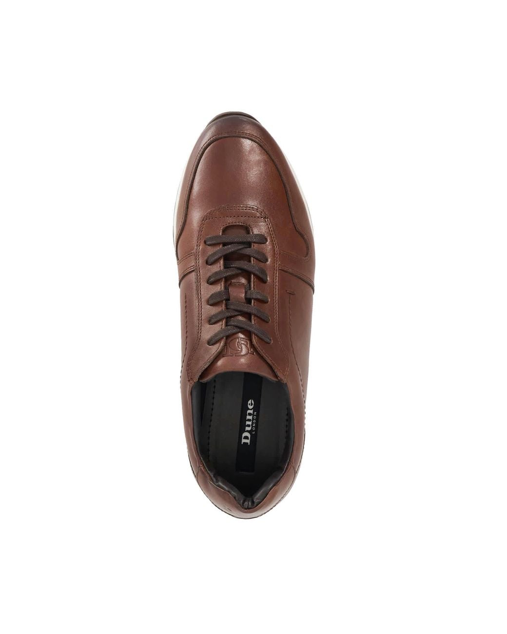 Dune Brown Tris Low-Top Trainers for men