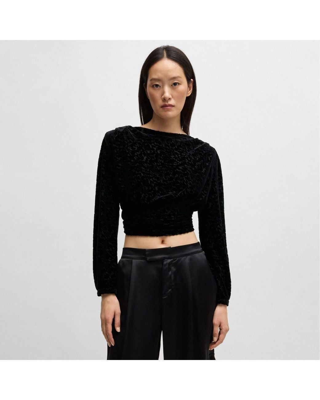 Boss Black C_Edevory Devor¿ Wrap Top