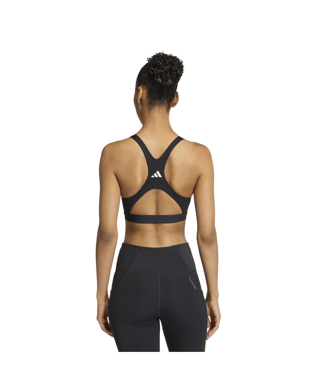 Adidas Black Tlrdreact Training High-Support Bra
