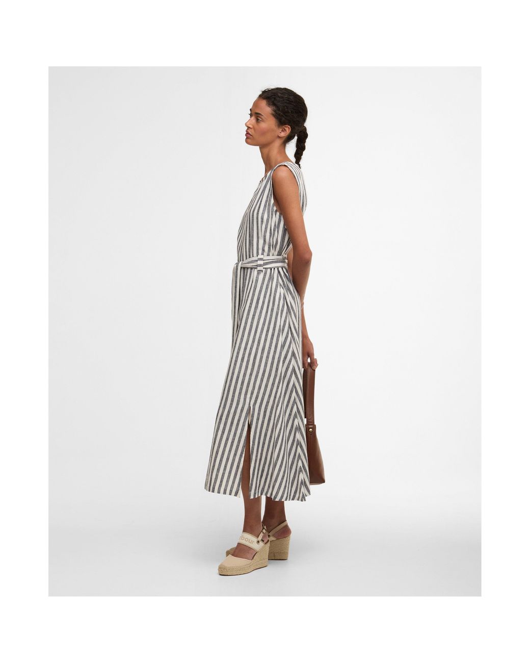 Barbour Metallic Inez Midi Dress