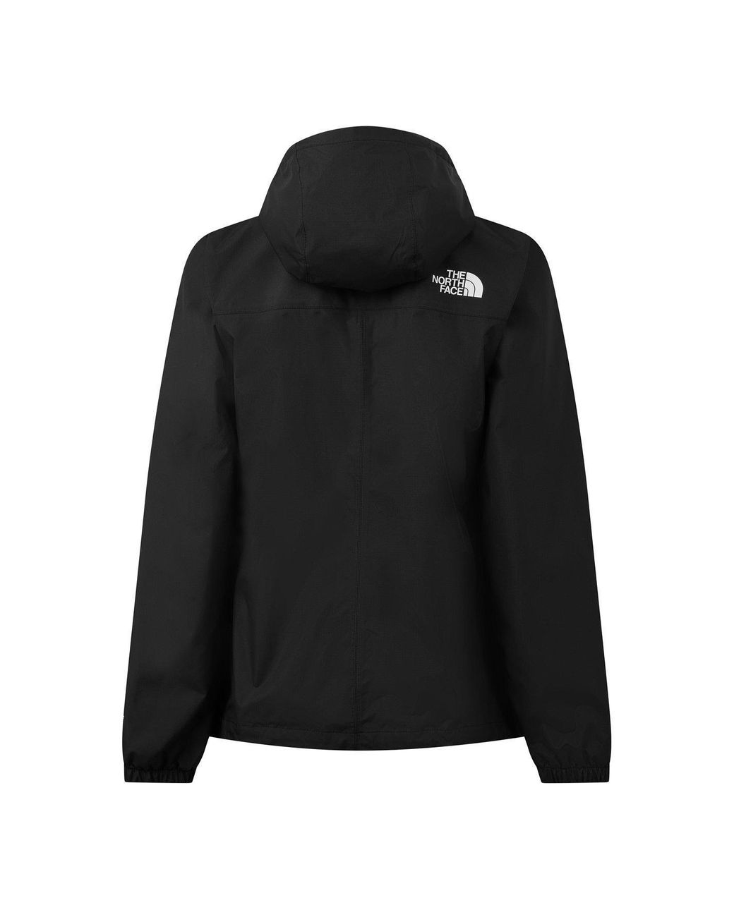 The North Face Black Antora Dryvent Hooded Long Sleeve Waterproof Jacket