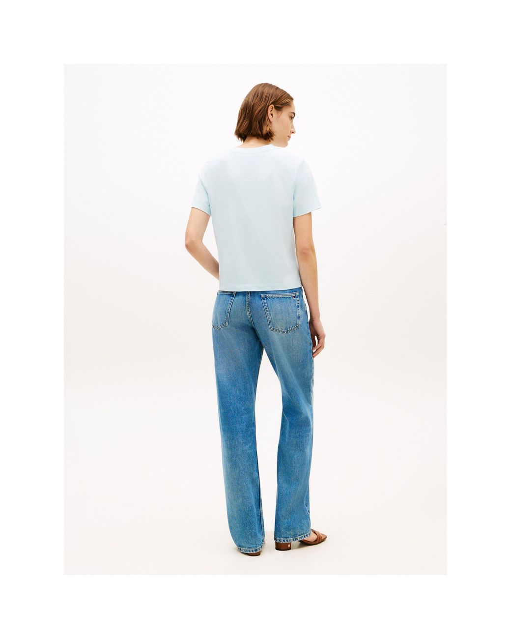 Tommy Hilfiger Blue Script T-Shirt