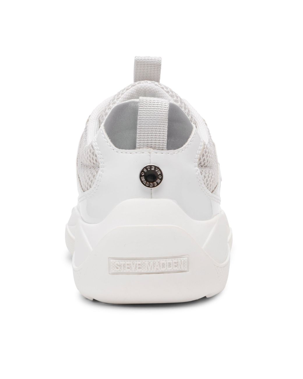 Steve Madden White Meshpanel Shoes