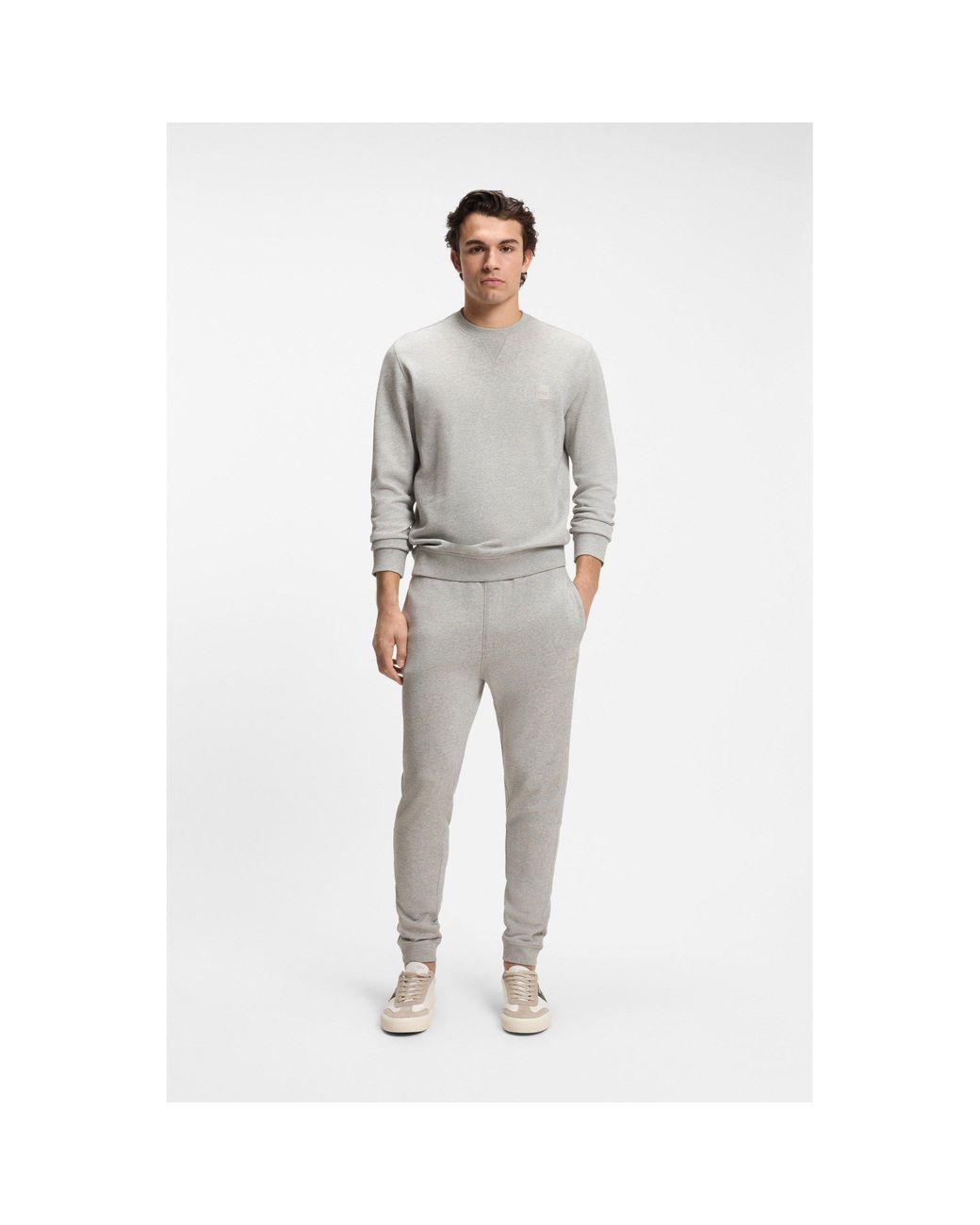 Boss Gray Hbo Sestart Jog Pnt Sn64 for men