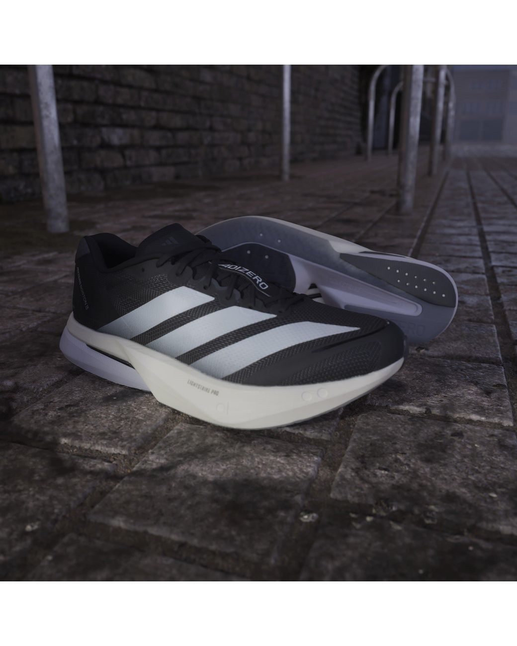Adidas Blue Adizero Boston 13 Road Running Shoes for men