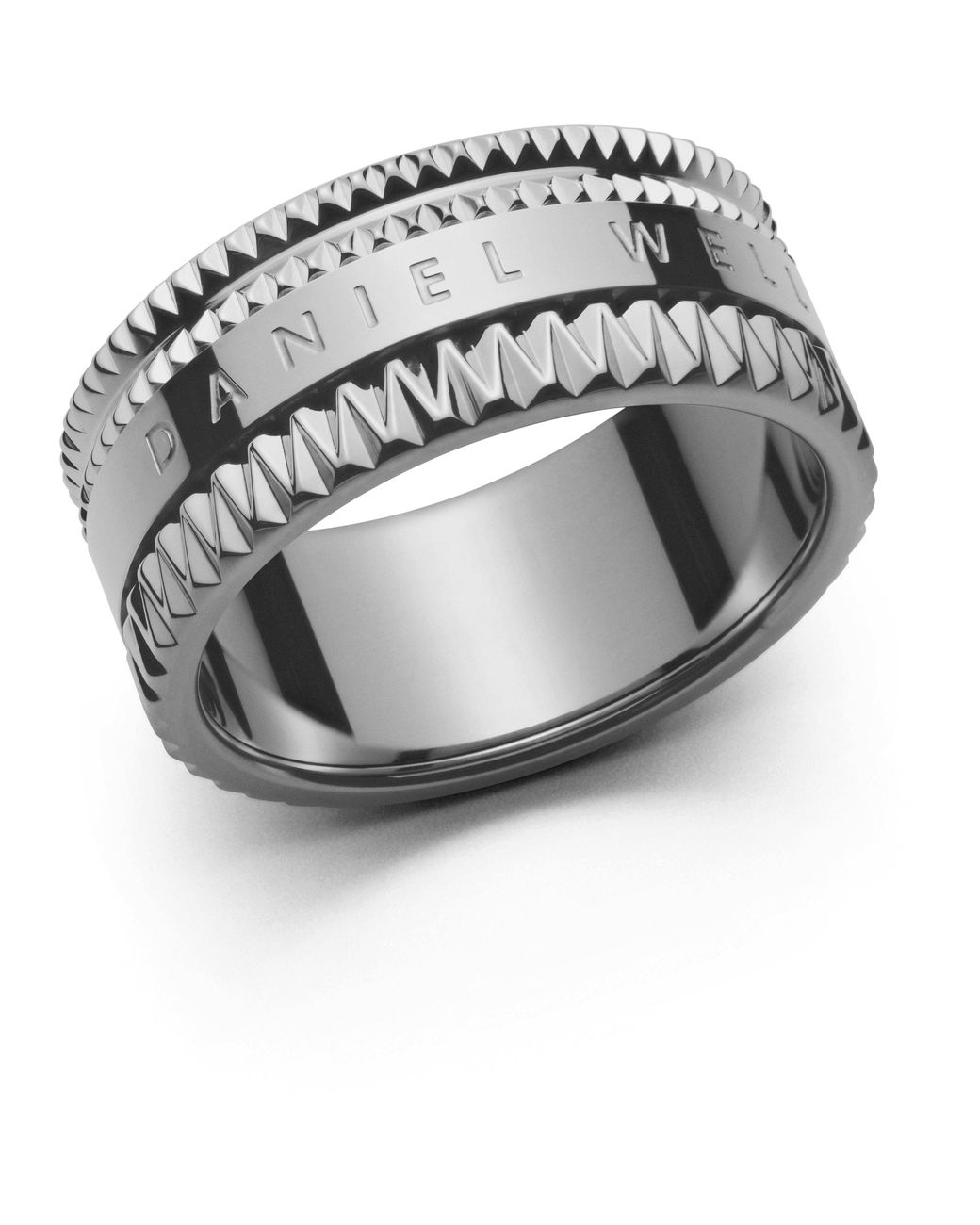 Daniel Wellington Metallic Stainless Steel Ring