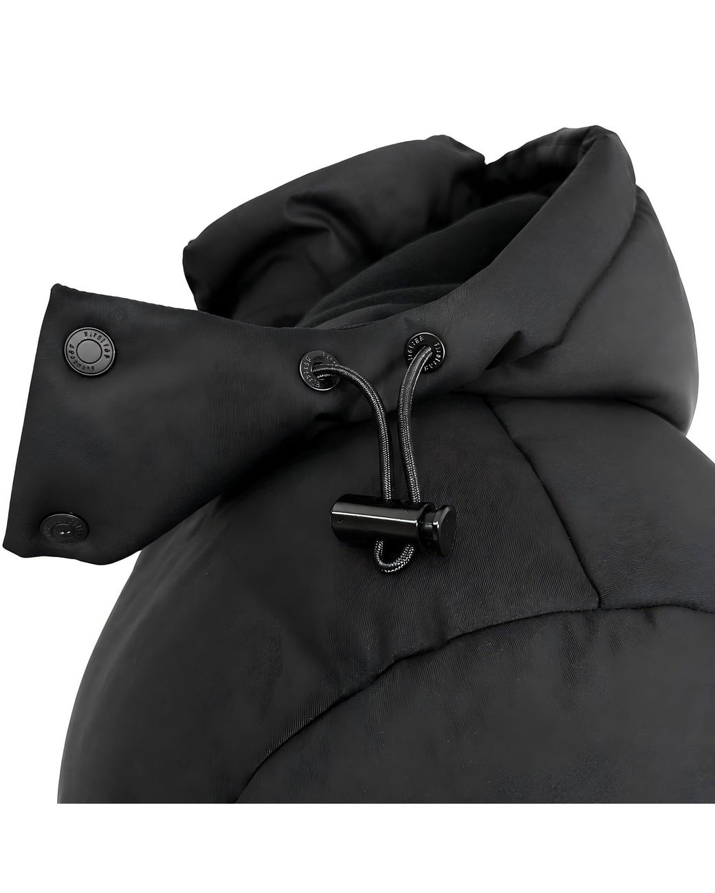 Firetrap Black Firertrap Bubble Jacket for men