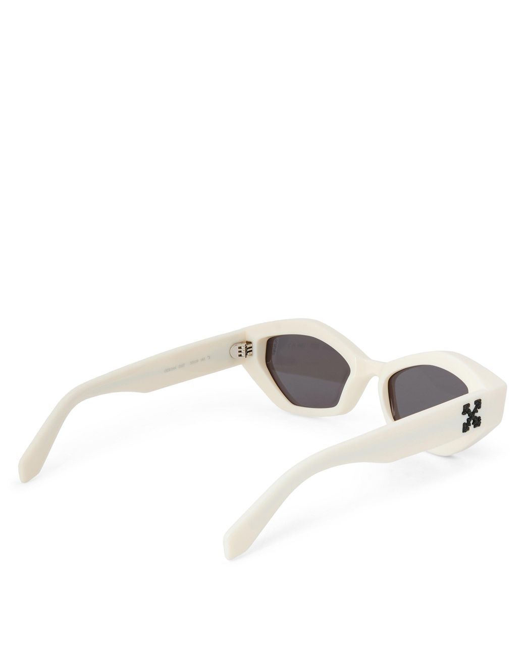 Off-White c/o Virgil Abloh Metallic Oeri144 Hilo Round Sunglasses