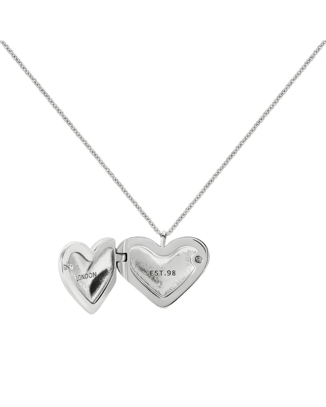Radley Metallic Plated Heart Necklace