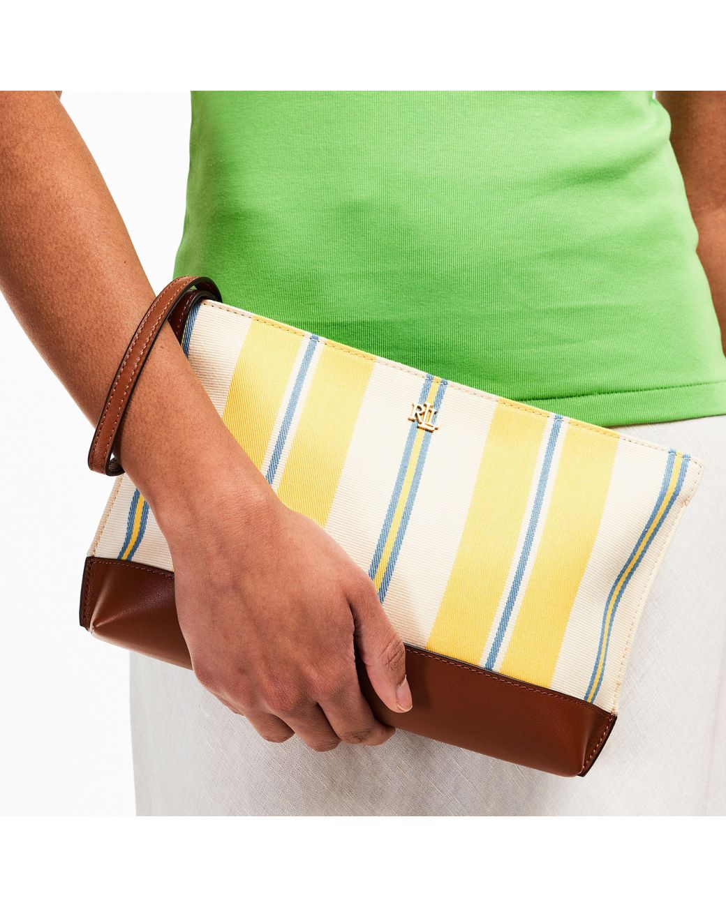 Ralph Lauren Yellow Pouch