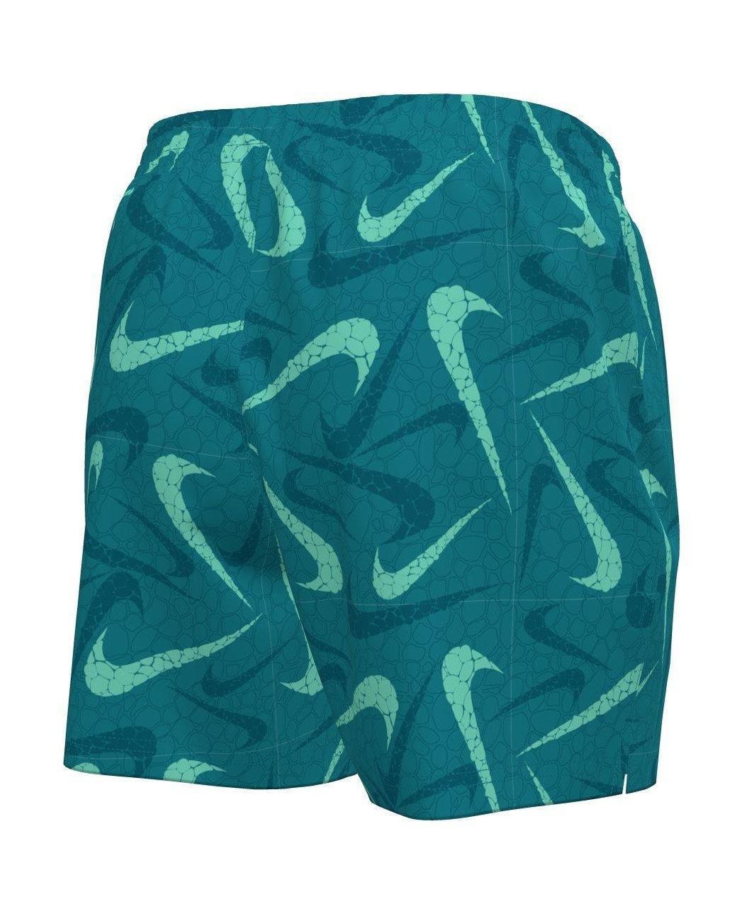 Nike Green Swim Breaker 5 Brief-Lined Volley Short for men