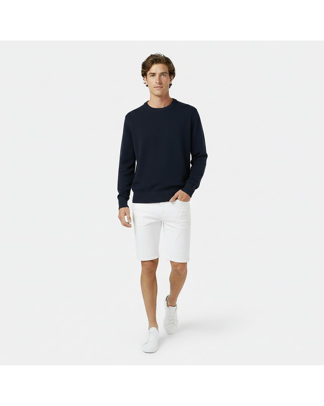 Jack Wills Blue Vintage Crew Neck Jumper