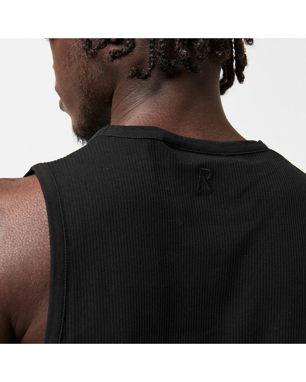 Represent Black Racerback Vest for men