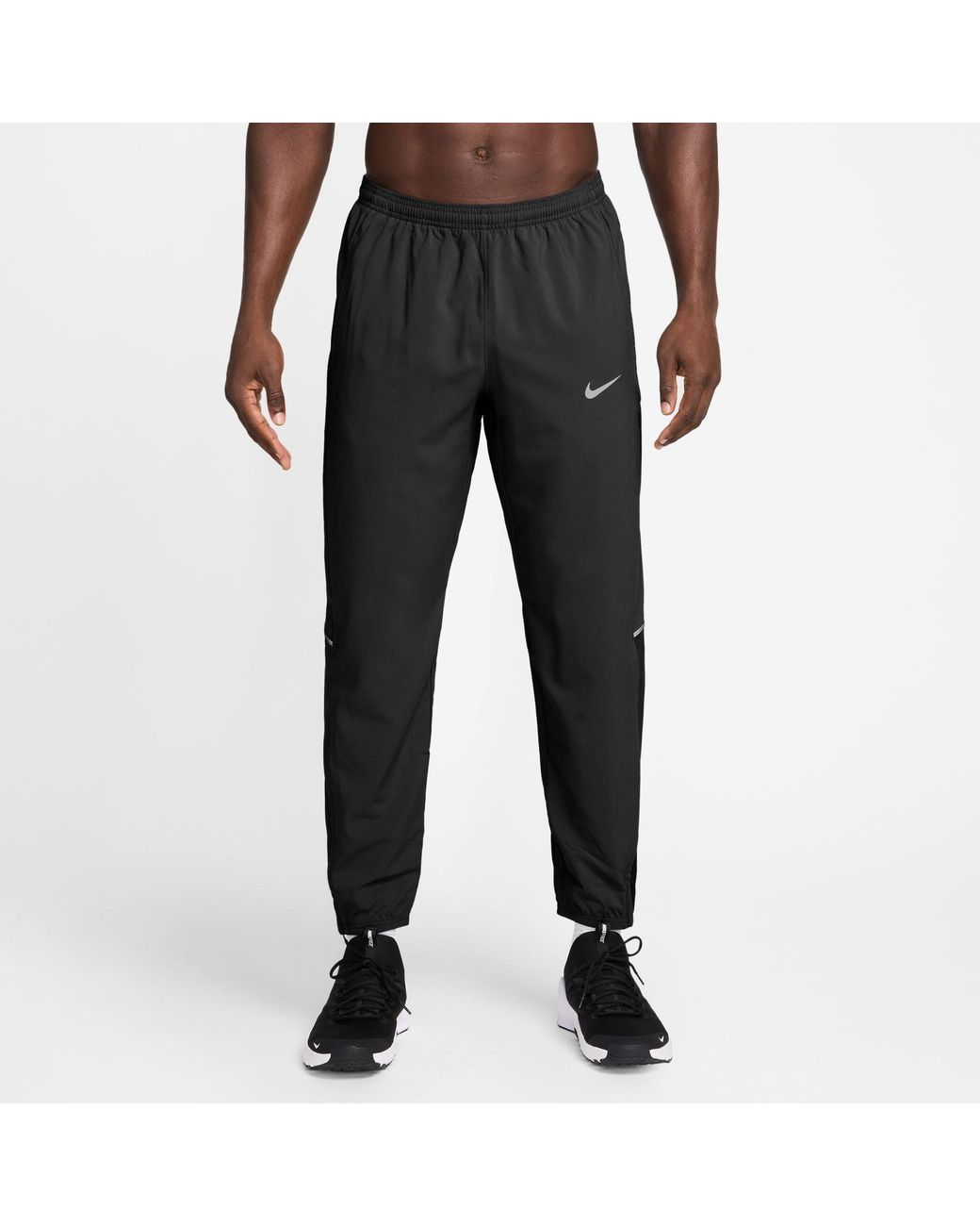 Nike Black Miler Pant Dri-Fit Tracksuit Bottoms for men