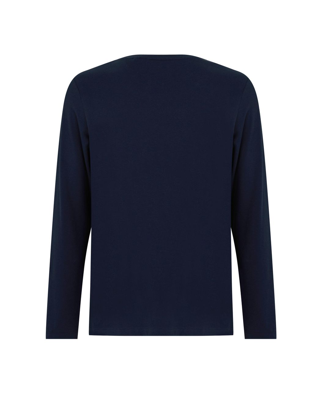 Boss Blue Mixmatch Long-Sleeve T-Shirt, Embroidered Logo for men