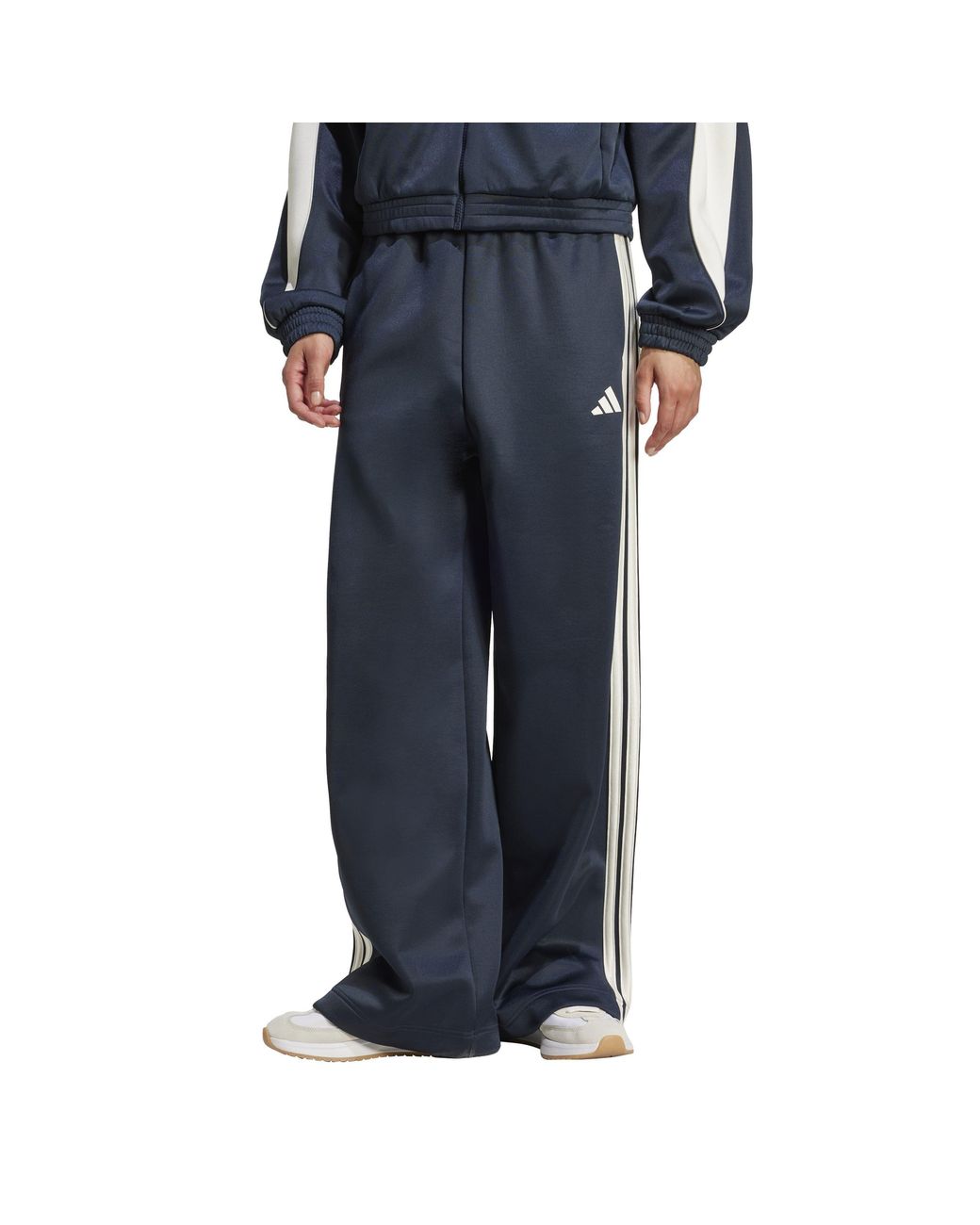 Adidas Blue Stadium 3-Stripes Track Pant