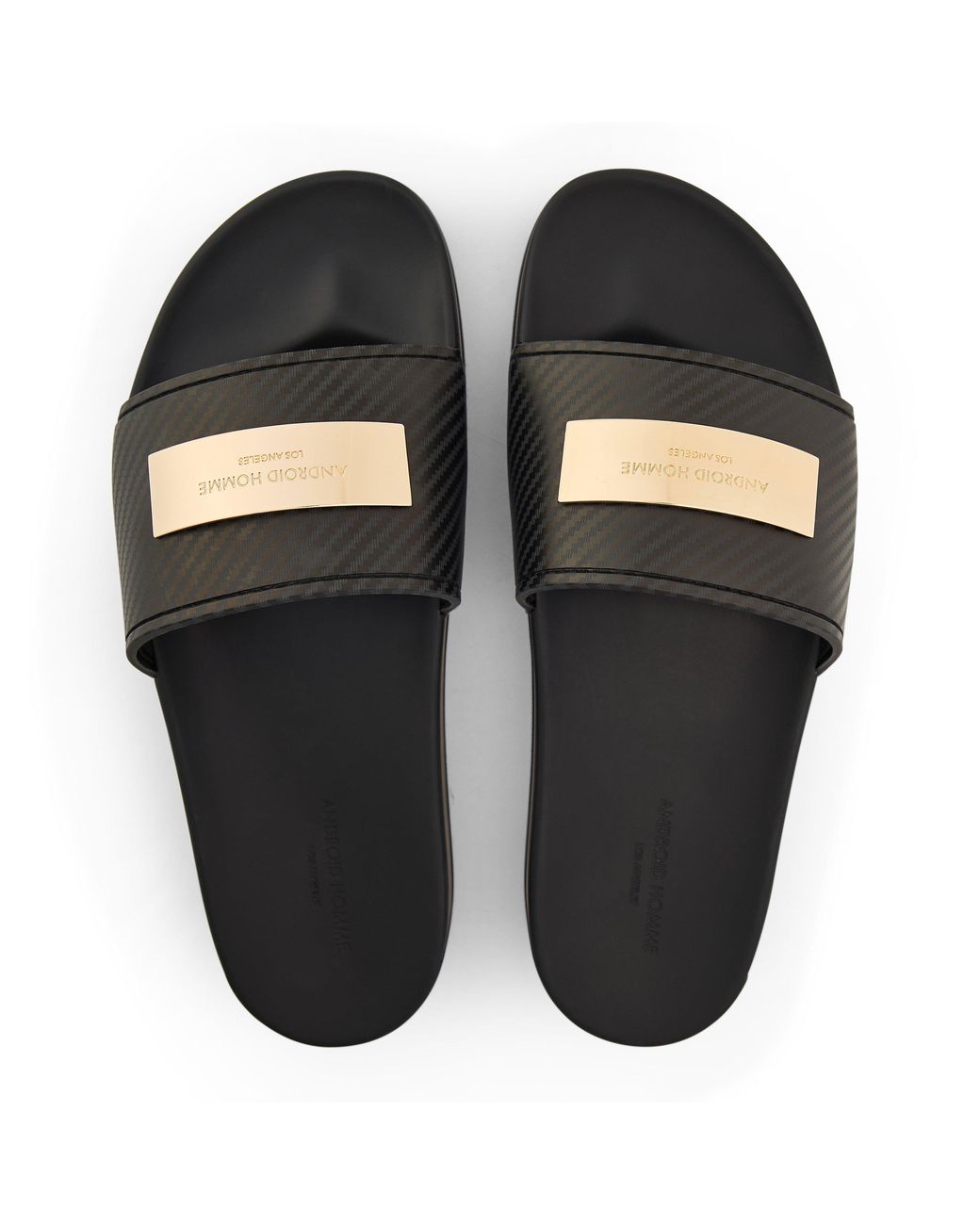 Android Homme Black Exclusive Pool Sliders for men