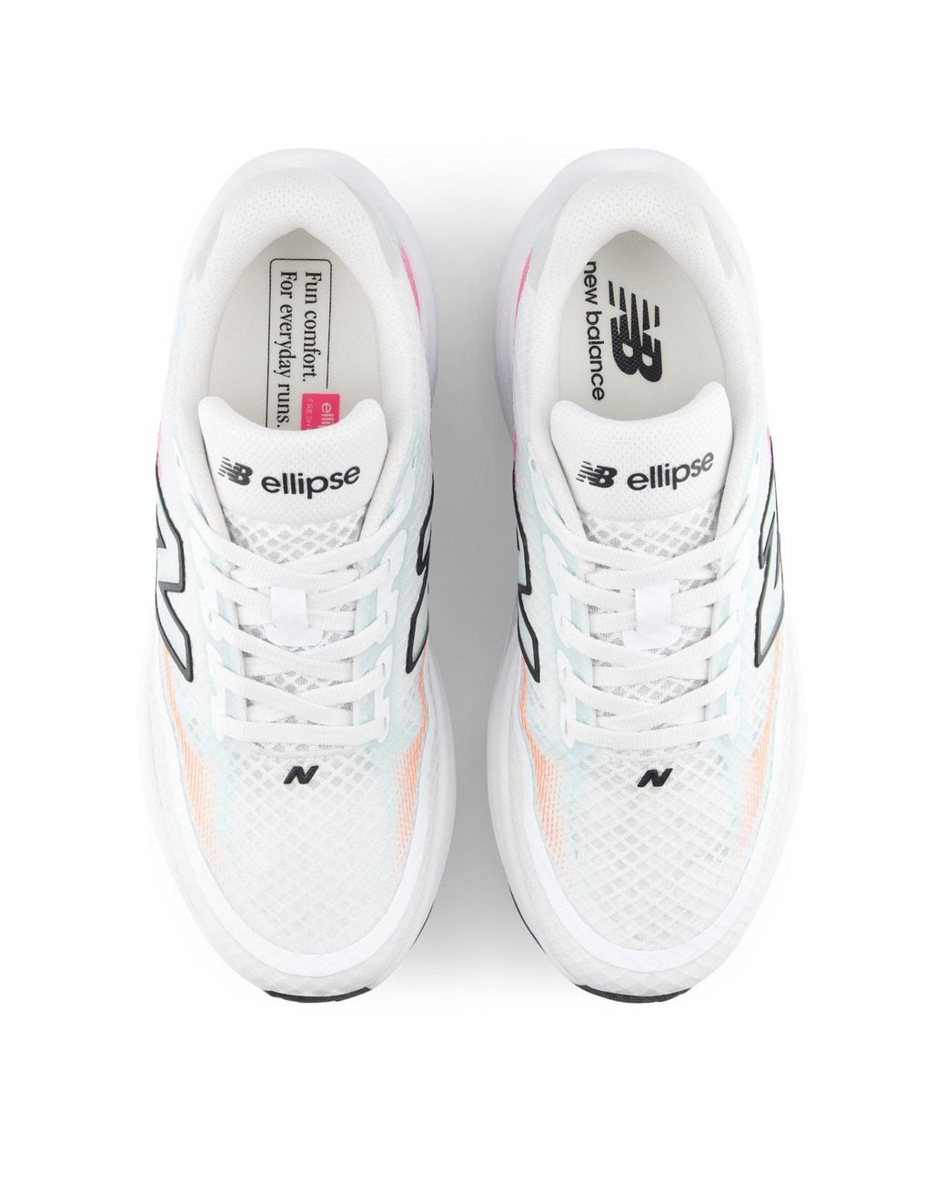 New Balance White Nb Ellipse Running Shoe