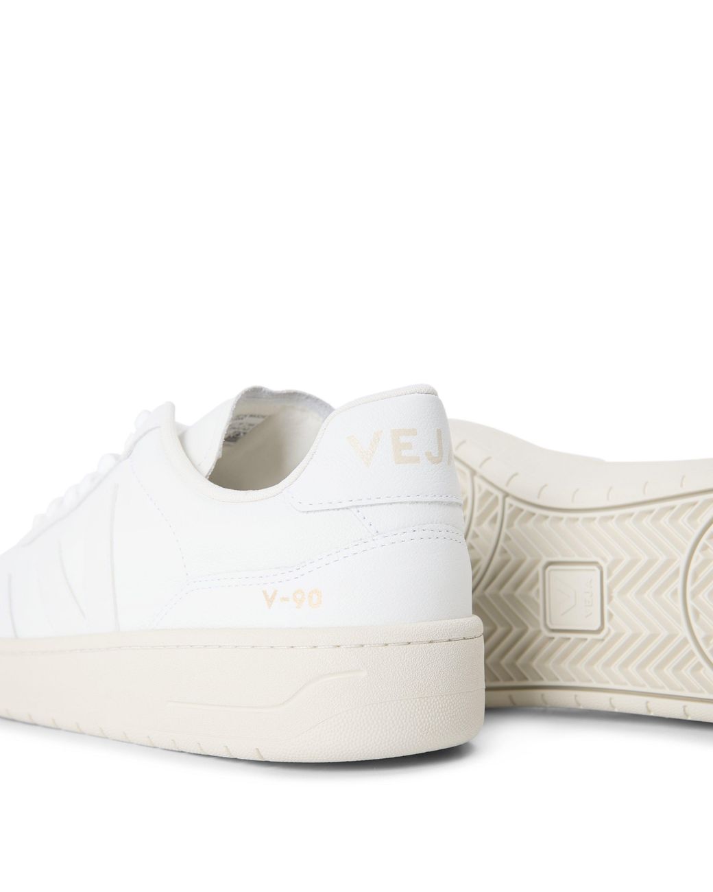Veja White V-90 Chunky Trainers for men
